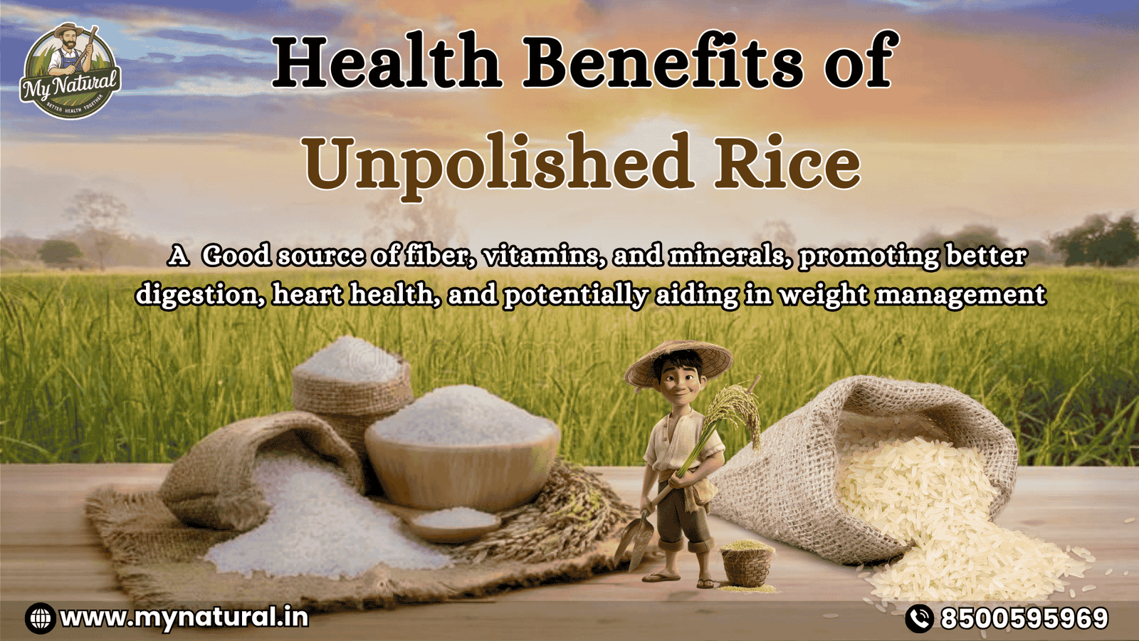 Benefits of Unpolished Rice