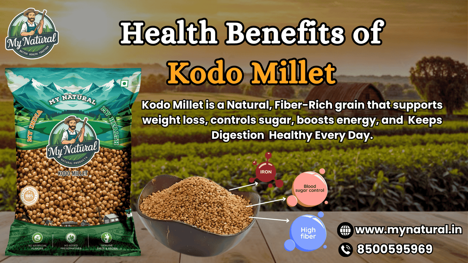 Benefits of Kodo millet